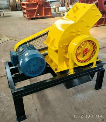Feeding Size 0-350mm Portable Diesel Limestone Stone Mining Equipment Hammer Crusher