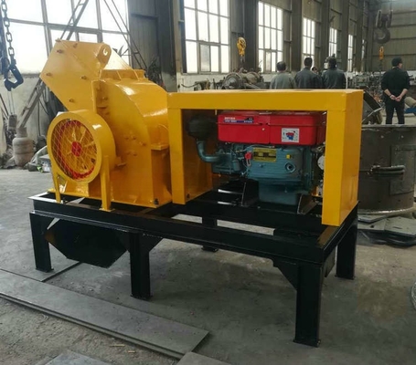 Feeding Size 0-350mm Portable Diesel Limestone Stone Mining Equipment Hammer Crusher