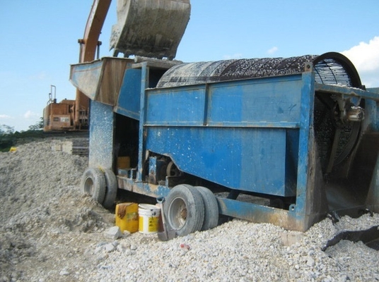 Portable Gold Wash Plant for Alluvial Rock and Riversand Mining Separation Technology