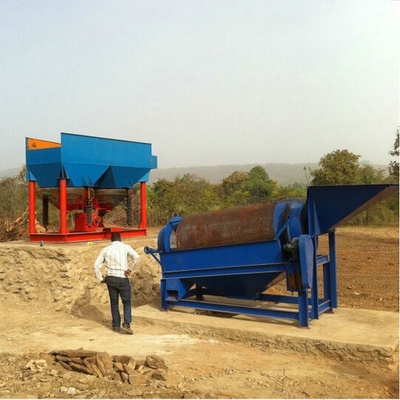 98% Efficiency 5-200tph Gold Mining Sand Gold Wash Plant Machine with Trommel Screen