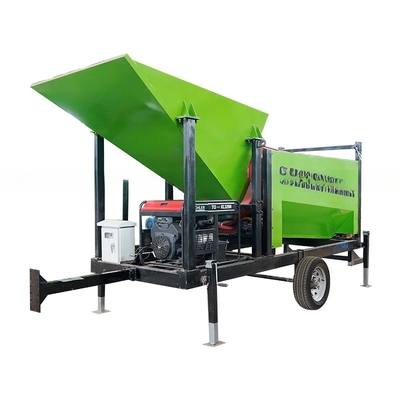 2022 Design Firewood Mobile Trommel Screen with and Customizable Discharge Size