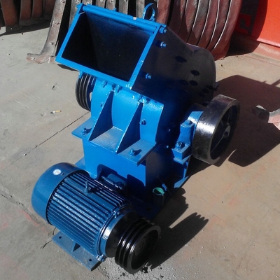 Stone Glass Bottle Crusher Hammer Crusher Feeding size 0-350mm Durable 40Cr Hammer heads