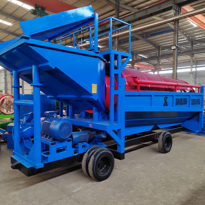 100-200t/h Large Capacity Trommel Screen for Gold Washing and Mineral Processing Machine