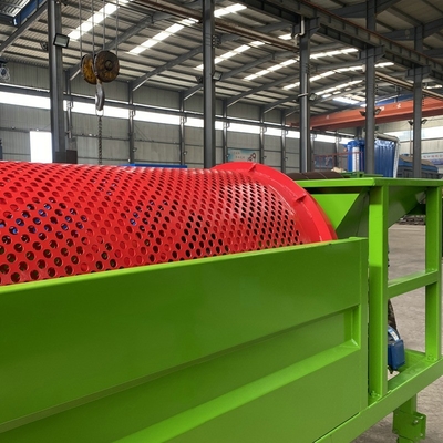 Topsoil and Compost Operations Equipment Mini Trommel Screen with Removable Design