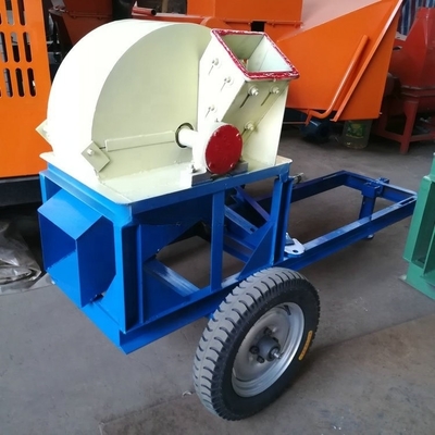 Corn Stalk Hammer Mill Crusher with Spare Parts Hammer Feeding Size Less Than 300mm