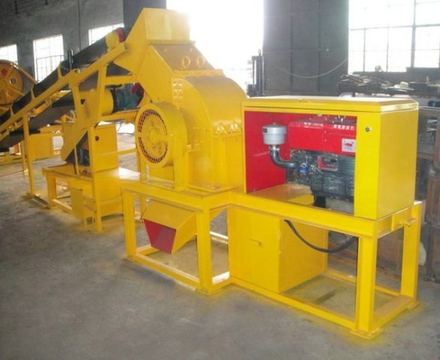 Feeding Size 0-350mm Portable Diesel Limestone Stone Mining Equipment Hammer Crusher