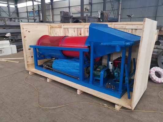 Energy Mining Hot Mini Mobile Alluvial Gold Screening Placer Gold Washing Trommel Screen