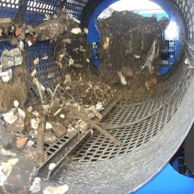 Topsoil Compost Sand Gravel and More Rotary Trommel Screen Machine for Waste Recycling