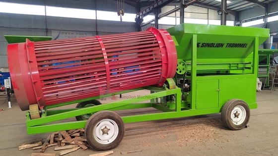 Supply Manual for Installation Circular Wood Chip Firewood Trommel Screen Rotary Drum