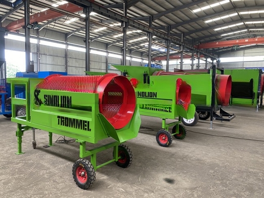 Organics 1790 KG Customization Basic Trommel Screen Firewood Tumbler Wood Cleaner