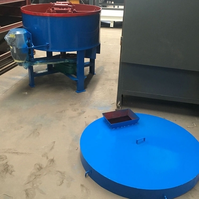 Long Lifespan Wheel Roller Coal Mineral Powder Charcoal Grinding Mixer Machine