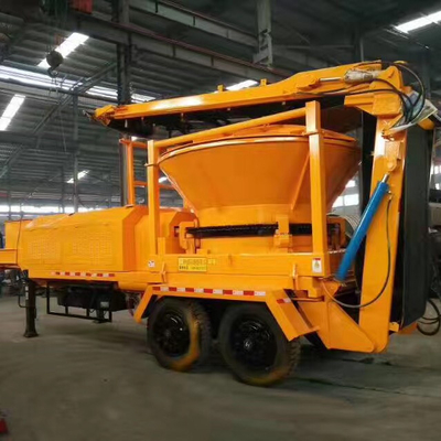 4-6 Blade Diesel Mobile Big Rotary Hopper Wood Tree Root Chipper Stump Shredder Plant