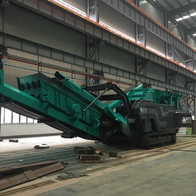 Integrative Portable Mobile Quarry Plant Machine and Easy Operation with Welding Frame