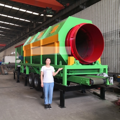 Garbage Trommel Screen for Waste Processing in 2.2T-18T Capacity 2022 Classification