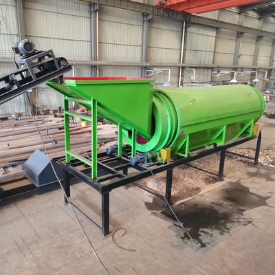 50-500t/h Capacity Counter Flow Firewood Chip/Compost Fertilizer Rotary Drum Screen