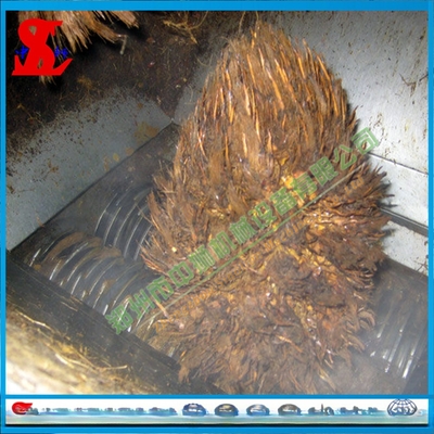 7.5-132KW Double Shaft Oil Palm Empty Fruit Bunched Shredder Machine for Energy Mining