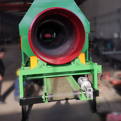 Less Than 300mm Feeding Size Mobile Compost Rotary Sieve Machine for Composting Plant