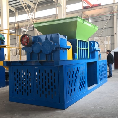 Mobile Double Shaft Waste Iron Car Shell Metal Shredder Machine for Long Service Life