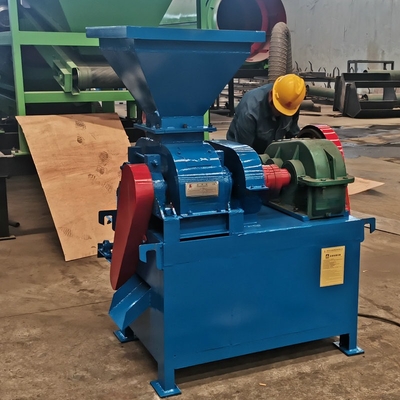 65Mn/9Cr2Mo Roller Material Coal Ball Pressing Machine for Briquetting Charcoal Dust