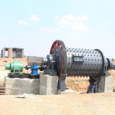 900 x 1800 Ball Mill Rock Crusher for Gold Ore Grinding in Tanzania Wet or Dry Type