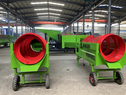 Rotary Drum Sieve Sand and Gravel Separator Small Trommel Screen Capacity ≤15m3/h Ore