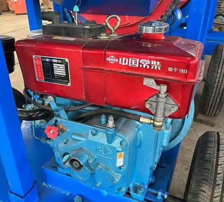Maximum Size 100mm Mobile Gold Mining Rotary Drum Screen with Gasoline or Diesel Engine