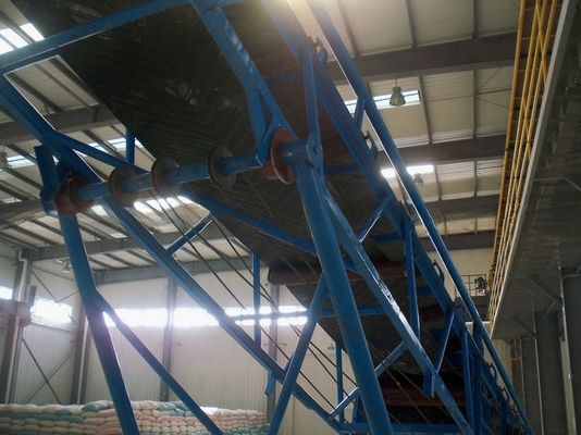 Inclind Industrial PVC Conveyor Belt and Variable Adjustable Speed for Dryer Conveying