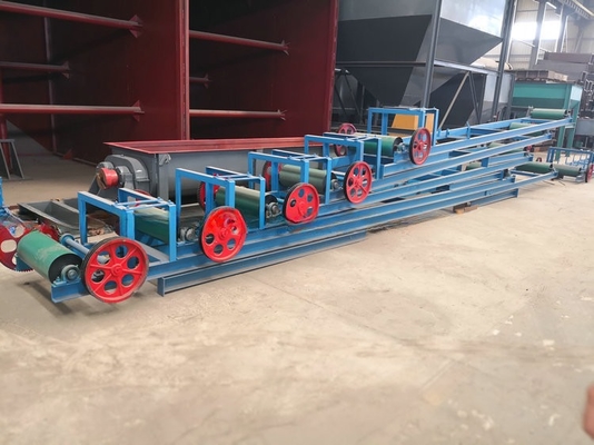 Inclind Industrial PVC Conveyor Belt and Variable Adjustable Speed for Dryer Conveying
