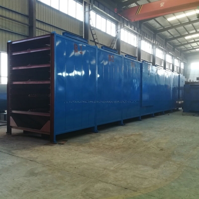 2 Meters Per Section Mesh Belt Dryer for Coal Charcoal Coke Breeze Powder Briquettes