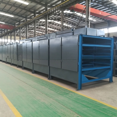 2 Meters Per Section Mesh Belt Dryer for Coal Charcoal Coke Breeze Powder Briquettes