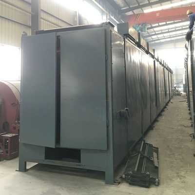 2 Meters Per Section Mesh Belt Dryer for Coal Charcoal Coke Breeze Powder Briquettes