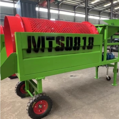 Easy to Operate 15-90 Square Meter Automatic Trommel Screen Drum Sieve Separator for Farms