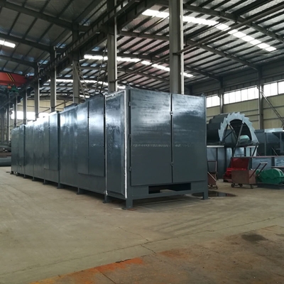 2 Meters Per Section Mesh Belt Dryer for Coal Charcoal Coke Breeze Powder Briquettes