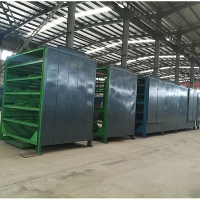 Bar Shape Dry Material Coal Briquettes Continuous Production Conveyor Mesh Belt Dryer