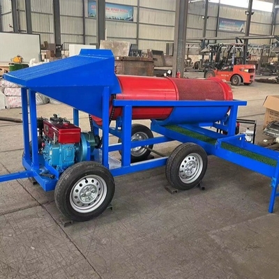 Gold Mining Equipment Small Scale Rotary Trommel Drum Screen Machine for Placer Gold