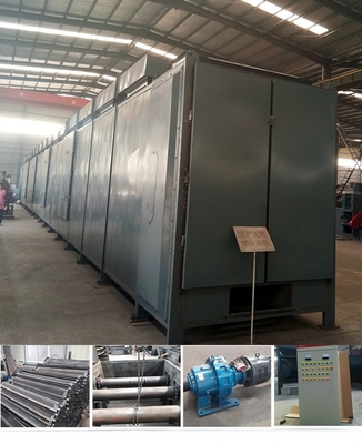 800KG Weight Industrial Mesh Belt Briquette Dryer for Charcoal Briquettes Processing