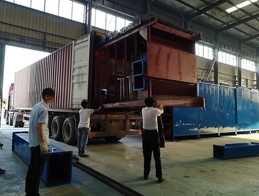 Energy Mining Industry Large Capacity Mesh Belt Dryer for Sponge Iron Ball Dryin