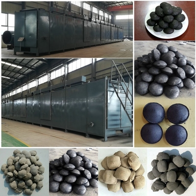 Steam Pressure 0.2-0.8Mpa Conveyor Mesh Belt Dryer for Charcoal Coal Mineral Briquettes