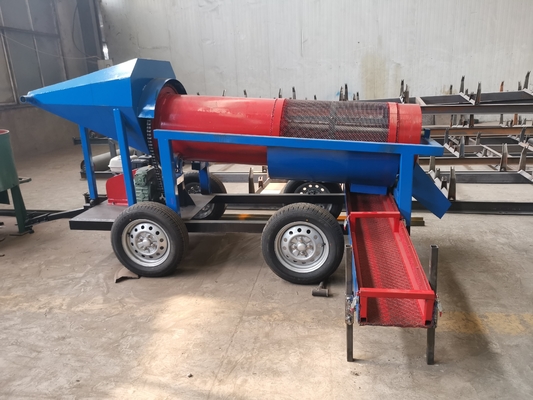 Trommel Screen for Alluvial Gold Washing Plant and Municipal Solid Waste Management