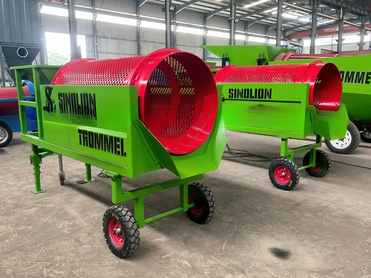 Ore Drum Sieve for Rotary Malt Wood Sawdust Fertilizer Stone Soil Wastewater Treatment