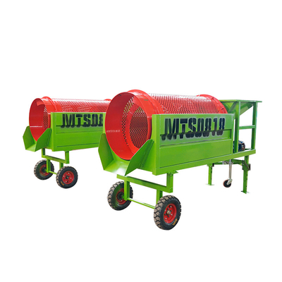 15 m3/h Capacity Compost Drum Sieve Trommel Screen for Organic Fertilizer Production