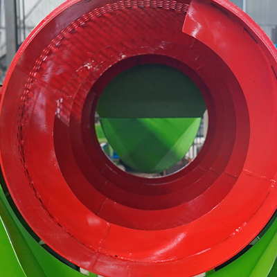 15 m3/h Capacity Compost Drum Sieve Trommel Screen for Organic Fertilizer Production