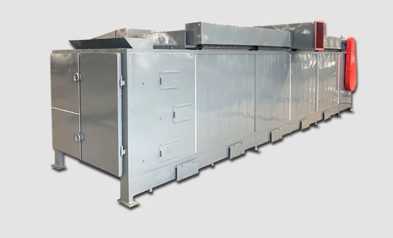 Efficiently Drying Coal and Charcoal Briquettes with Conveyor Belt Dryer Installation