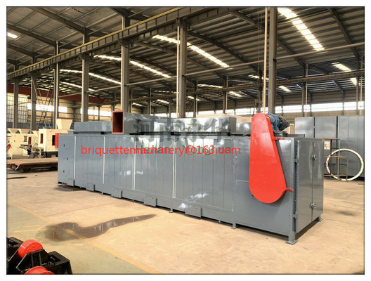 Efficiently Drying Coal and Charcoal Briquettes with Conveyor Belt Dryer Installation
