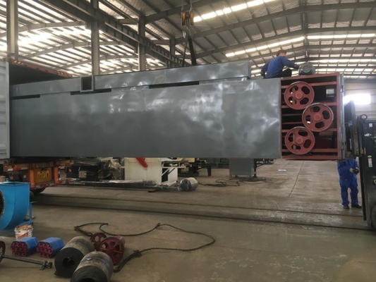 Efficiently Drying Coal and Charcoal Briquettes with Conveyor Belt Dryer Installation