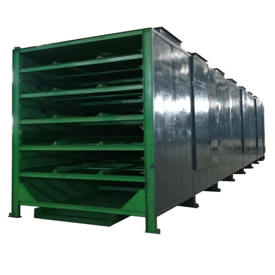 500-1000kg/h Carbon Steel Charcoal Briquette Chain Plate Dryer Mesh Belt Dryer with 1