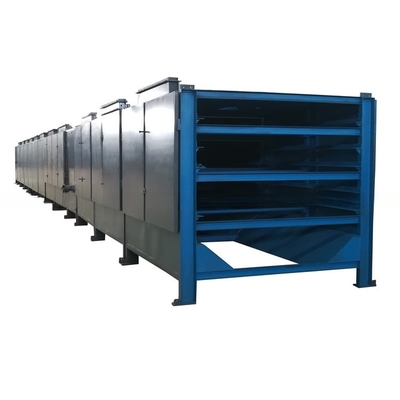500-1000kg/h Carbon Steel Charcoal Briquette Chain Plate Dryer Mesh Belt Dryer with 1