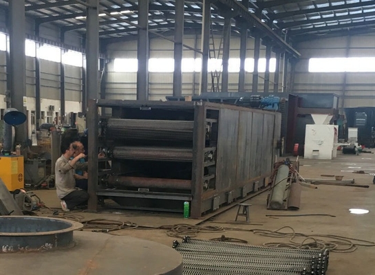 Engineer's Guidance for Installation Coal Briquette Drying Chain Plate Conveyor Dryer