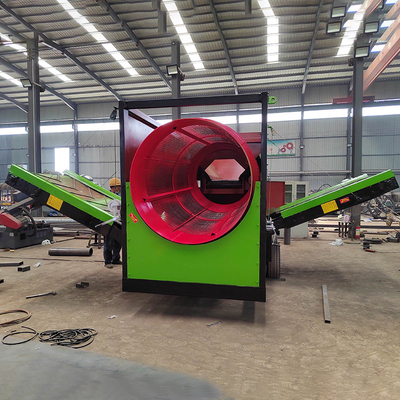 Circular Trommel Drum Screen Sand and Gravel Separator Screening Sieving Machine Vibrating