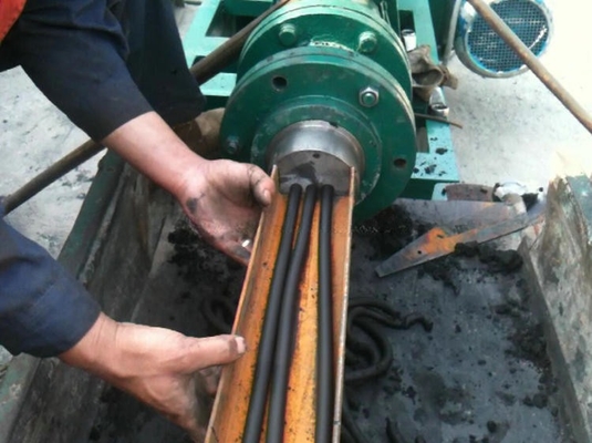 High Pressure Spiral Screw Coal Charcoal Briquette Extruder Perfect for Your Business